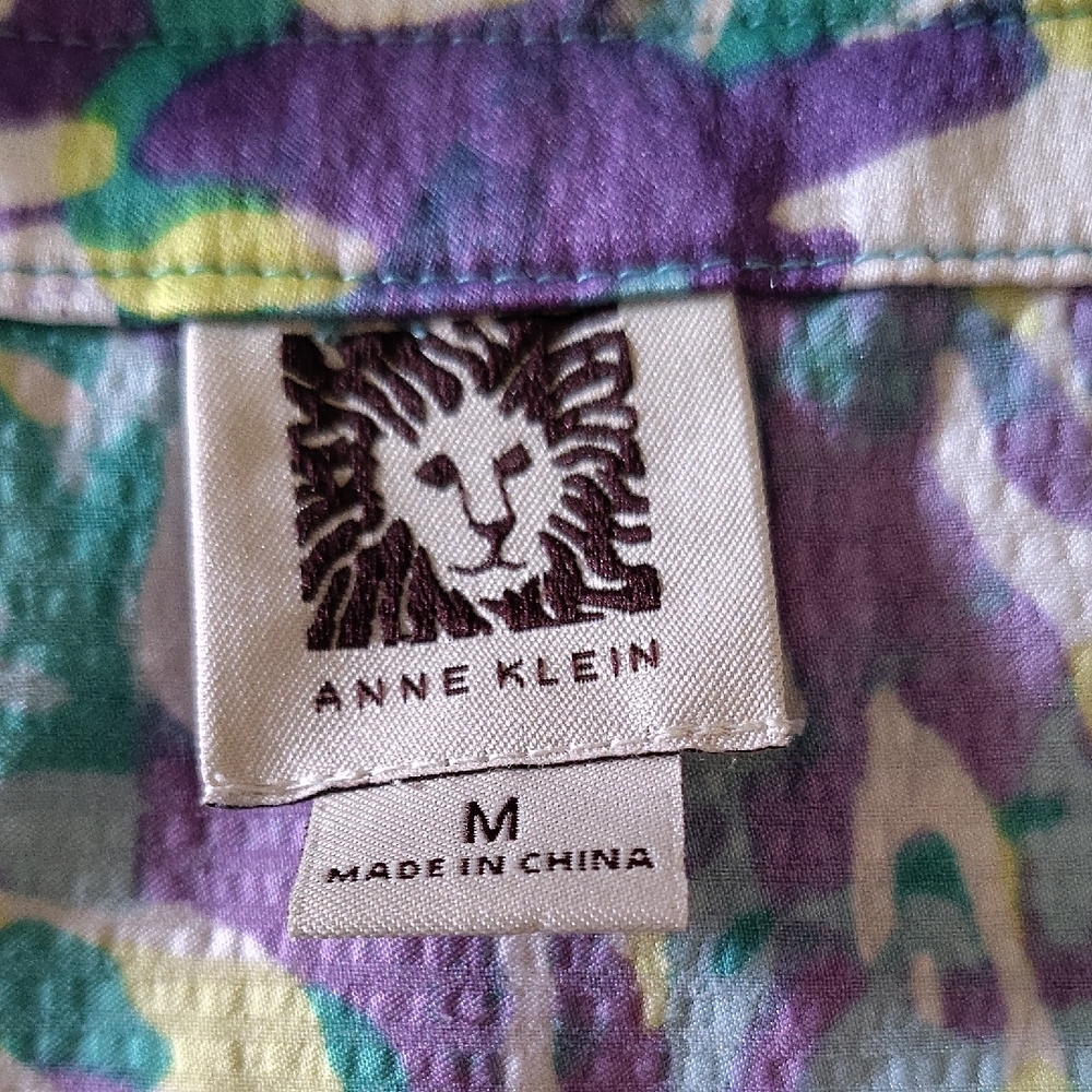 Anne Klein Multicolor Sleeveless‎ Blouse - Picture 2 of 9